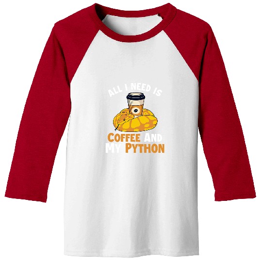 Python Pet and Python Snake Lover Pythonidae Banana Ball Python 1 Baseball Tees