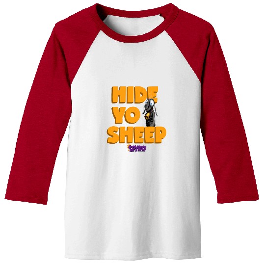 Sheep Pet Spyro Hide Yo Baseball Tees