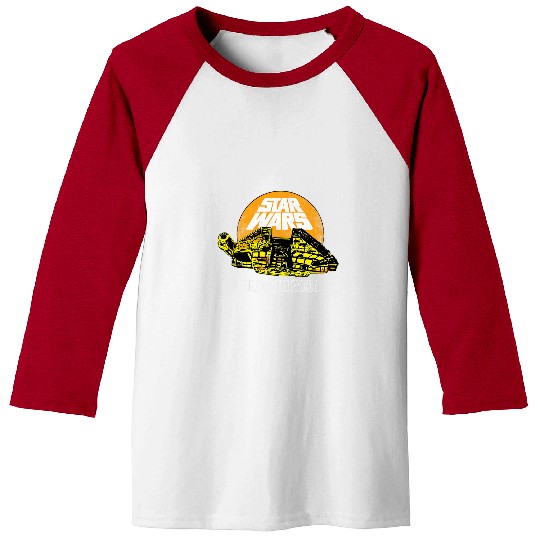 Book Fun Star Wars Millennium Falcon Comic Book Style Baseball Tees