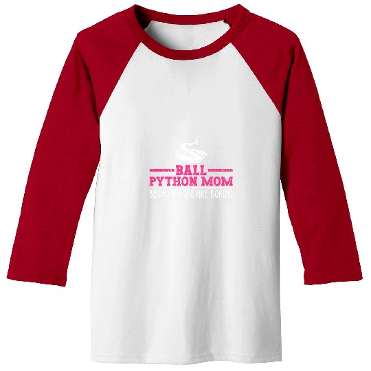 Python Pet Ball Python Mom For Royal Python Lover Baseball Tees