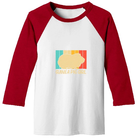 Guinea Pig Pet For Girls Kid Potato Pet Lover Fluffy Baseball Tees