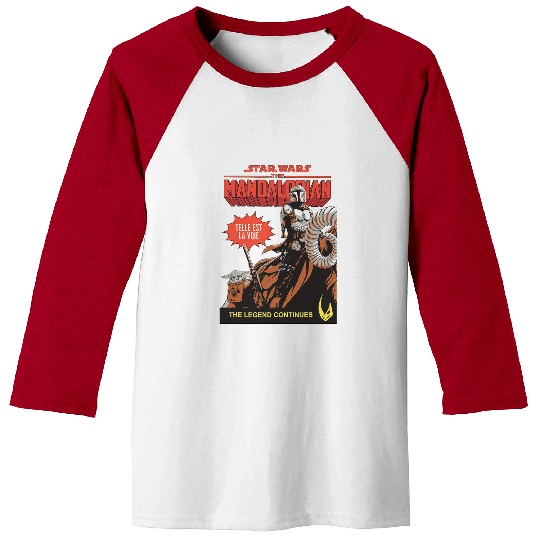 Book Fun Star Wars The Mandalorian Telle Est La Voie Comic Baseball Tees