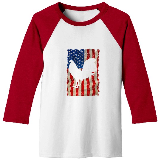 Chicken Pet Rooster vintages US Flag Cock Fight 0 Baseball Tees