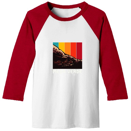 Archaeology Souvenir Mesa Verde National Park Colorado Baseball Tees