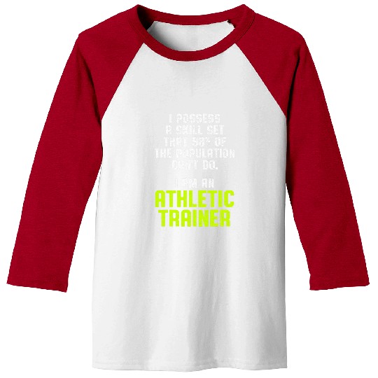 Athletic Trainer Gym Coachs Possess Wellness Coaching Baseball Tees