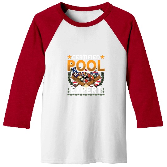 Sport Billiard Pool Billiard Team 8 Ball Pool Billiard Player Billiard 4 Baseball Tees