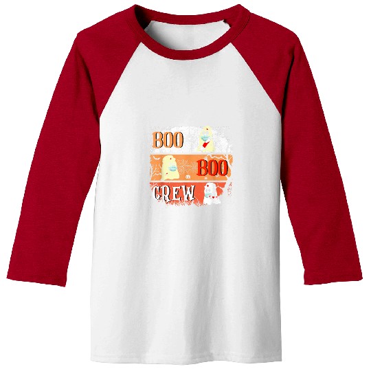 nurses Job Boo Boo Crew nurses s Halloween nurses 049 Baseball Tees