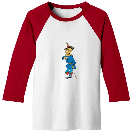 Book Fun Classic Fairytale Book Art Wonderful Wizard of OZ Scarecrow Baseball Tees