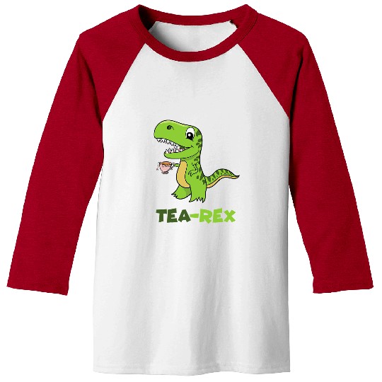 Dinosaur Pet Tea rexs Tyrannosaurus rexs Dinosaur Tea Lover Hot Drink Baseball Tees