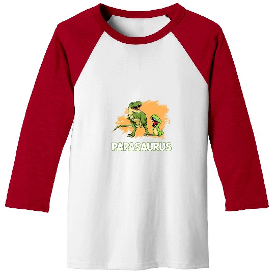 Dinosaur Pet  Your Papasaurus Reptile Family Baseball Tees