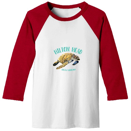 Turtle Pet Hilton Head Island South Carolina Sea Baseball Tees