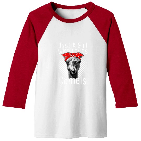 Llama Pet Just A Girl Who Loves Camels Hump Day Camel Lover Women Baseball Tees