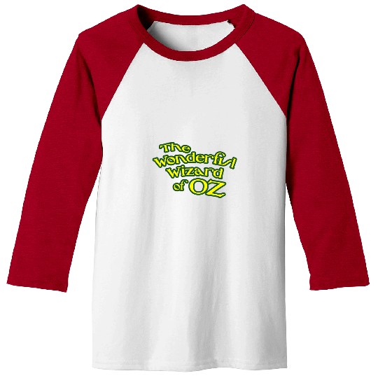Book Fun Original The Wonderful Wizard of Oz amazing vintages book art Baseball Tees