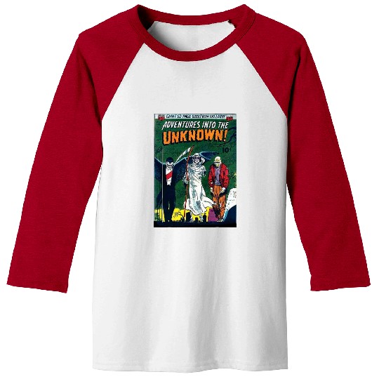 Book Fun Halloween Horror vintages Vampire Grim Reaper Comic Baseball Tees