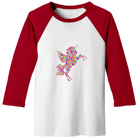 Unicorn Pet International Dot Day Colorful Dotted Baseball Tees