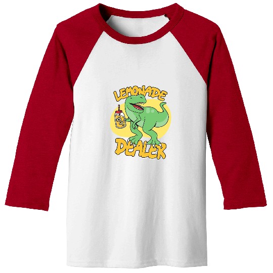 Dinosaur Pet Lemonade CEO Security Stand Lemon Juice Baseball Tees