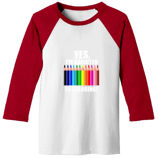 Book Fun Coloring books for adults Baseball Tees