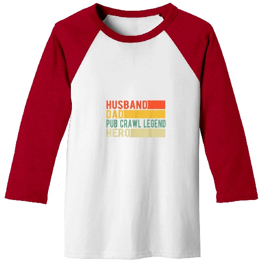 Beer Fun Bar Crawl Beer Hopping Liquor Spirits Pub Crawl 6 Baseball Tees