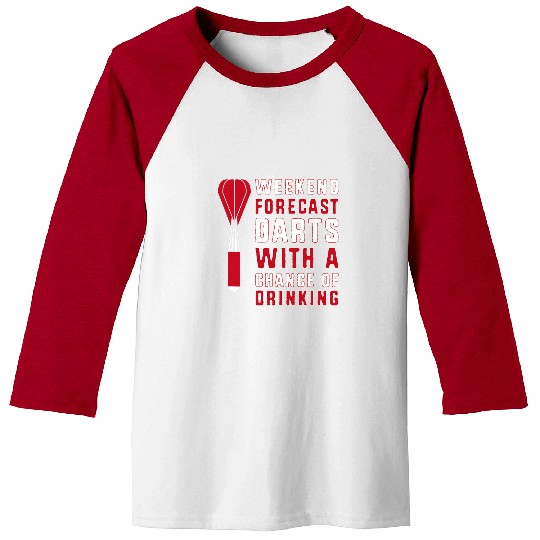 Beer Fun Dart Team Weekend Forecast Beer Darts Baseball Tees