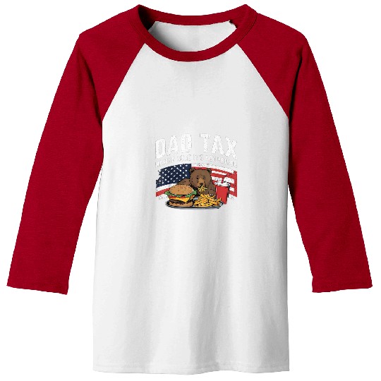 Bear Pet Father Tax Making Sure It s Not Poison USA Flag Daddy Bear Baseball Tees