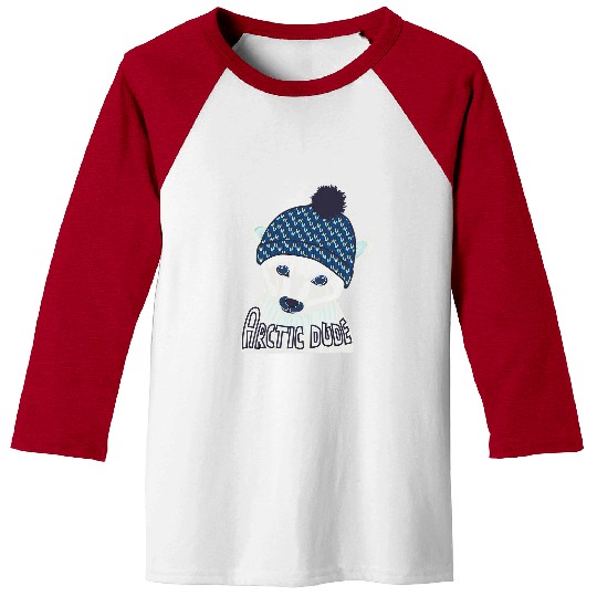 Bear Pet Cute Polar Bears Arctic Dude Bobble Hat Save The North Pole Baseball Tees
