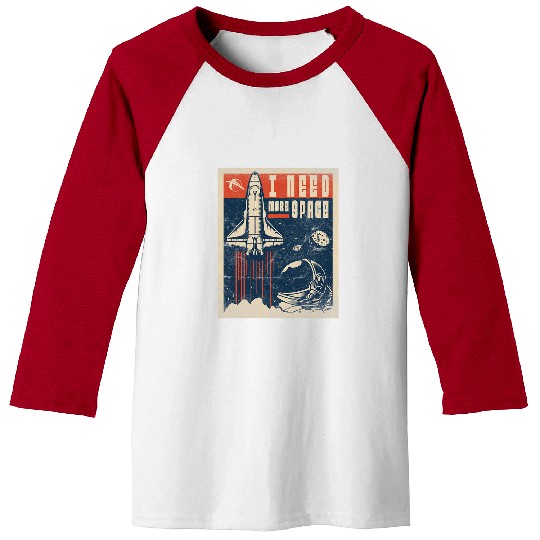 Astronaut Job I Need Space Funny Astronomy Science Astronaut Space Baseball Tees