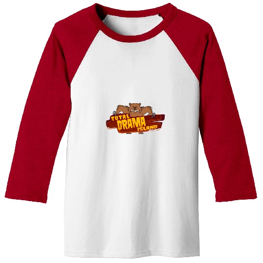 Bear Pet Total Drama Island Bear Logo Baseball Tees