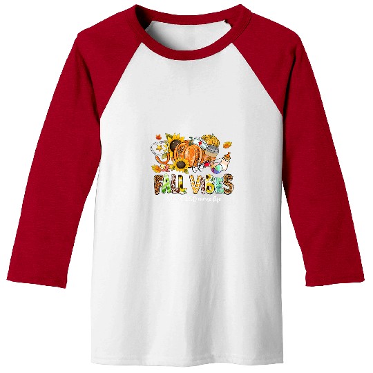 nurses Job Fall Vibes That Labor Delivery nurses Life Pumpkin LD Baseball Tees