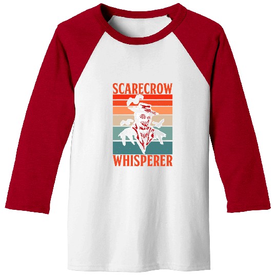 Tractor Fun Farmer Scarecrow Whisperer Funny Baseball Tees