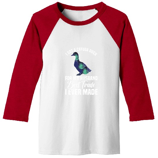 Duck Pet Cayuga Duck Food Stuffed Animal Enclosure Cayuga Ducks Baseball Tees