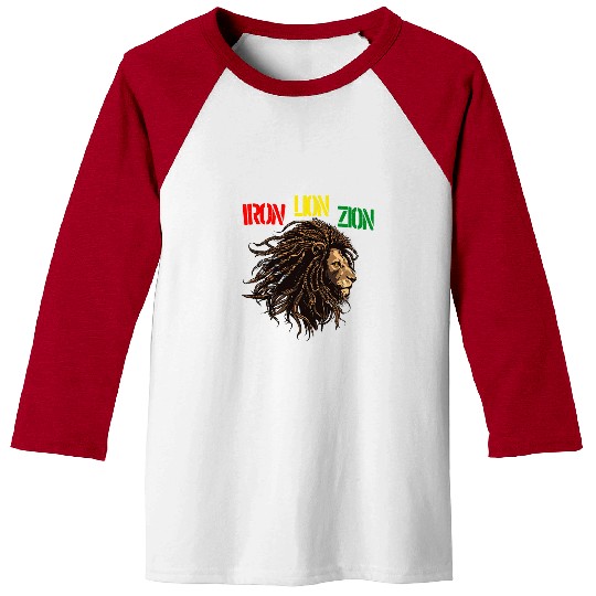 Lion Pet Jamaica Souvenir Rasta Clothing Lion of Judah Roots Reggae 1 Baseball Tees