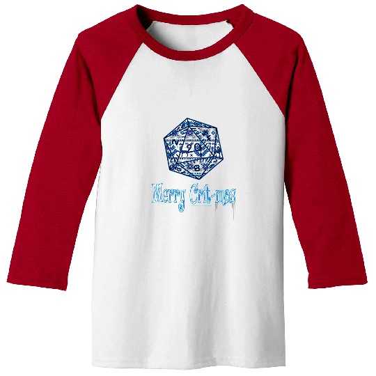 Dragon Pet merry critmas christmas dragon dungeon dice d23 Baseball Tees