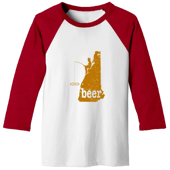 Beer Fun New Hampshire Beer Baseball Tees