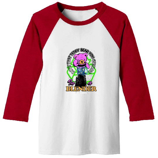Bear Pet Ashnikko Teddy Bear Deal With It Baseball Tees