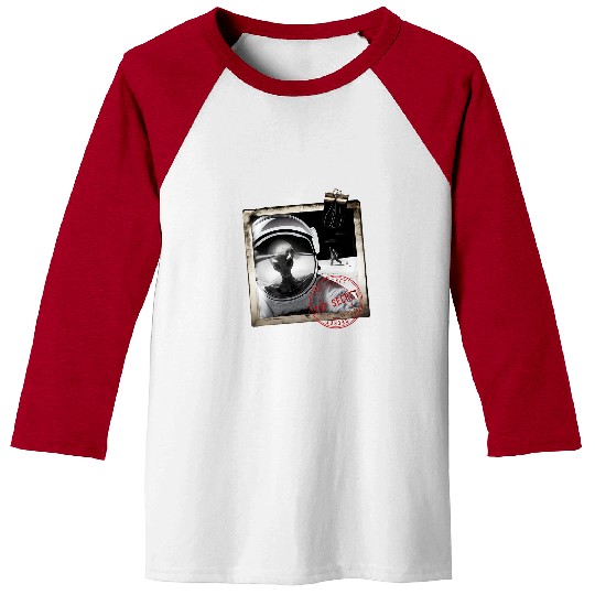 Astronaut Job Encounters Alien bigfoots Conspiracy Theory UFO Fun Baseball Tees
