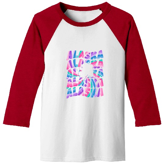 Alaska Souvenir Vacation Tourist Alaskan Territory Women Men 1 Baseball Tees