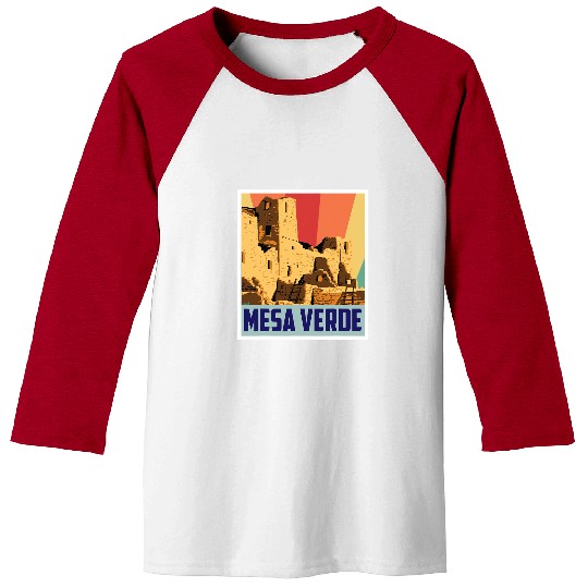 Mesa Verde National Park Archaeologist Adventure Souvenir Baseball Tees