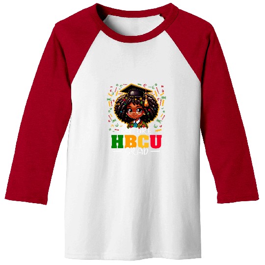 Future HBCU Grad Black Girl Kids Graduation HBCU Baseball Tees