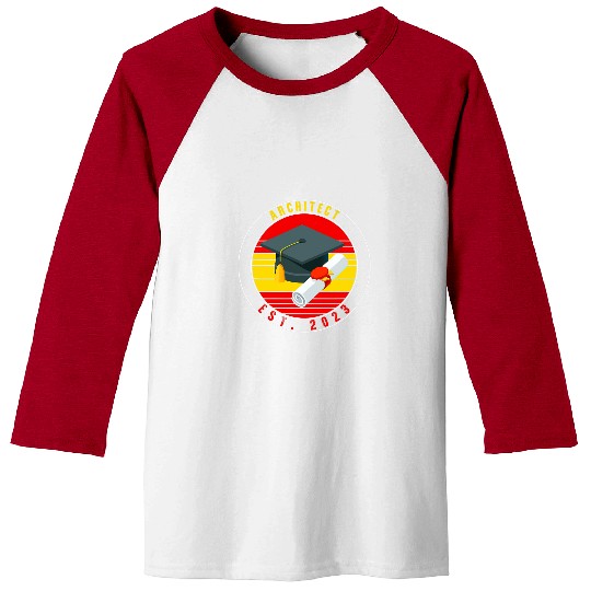 Architect EST Graduation party Class Graduated Sport Pl Baseball Tees