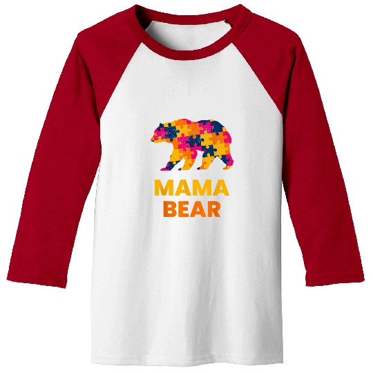 Bear Pet Autism Awareness s I Love Someone With Autism Bear 17 Baseball Tees