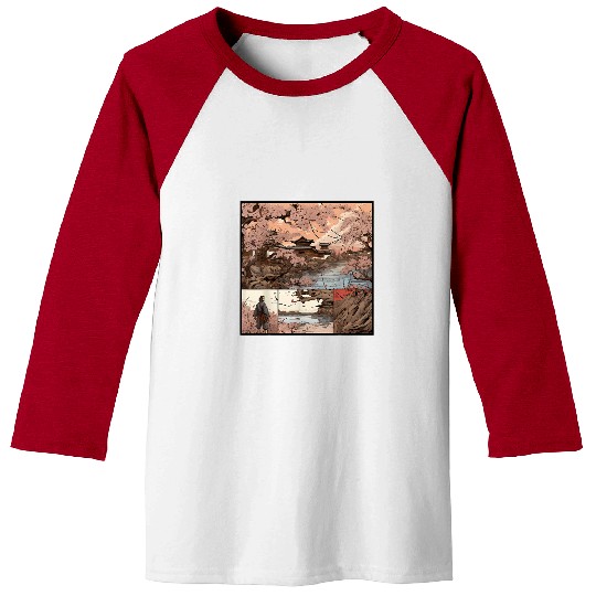 Garden of Sakura Dreams A BlossomLaden Comic Adventure Baseball Tees
