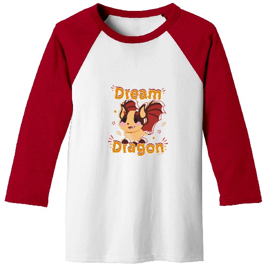 Dragon Pet Adopt Me Dream Dragon Cute Bat Dragon Portrait Baseball Tees
