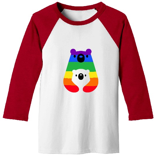 Bear Pet LGBT Mom Bear LGBT Gay transgender pride Baseball Tees