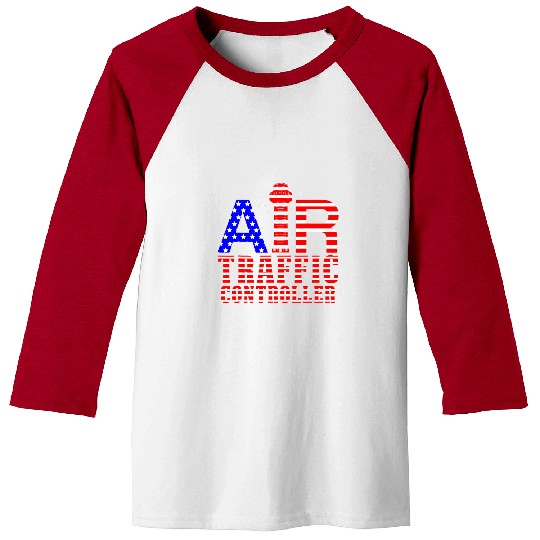 Air Traffic Controller ATC Flight Control 3 Baseball Tees