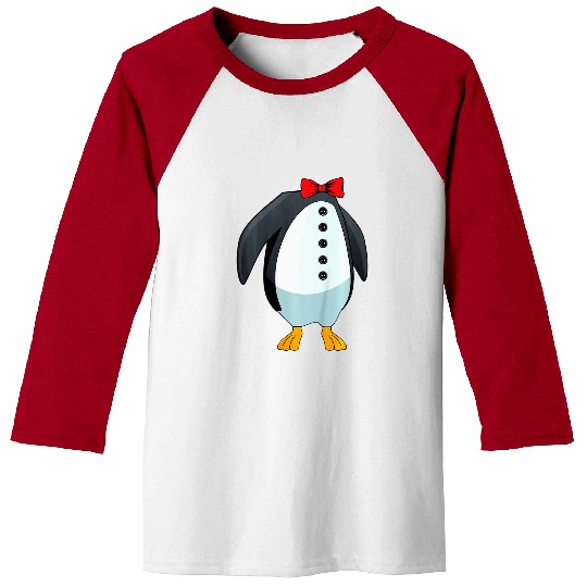 Penguin Pet costume tuxedo halloween boys girls Baseball Tees