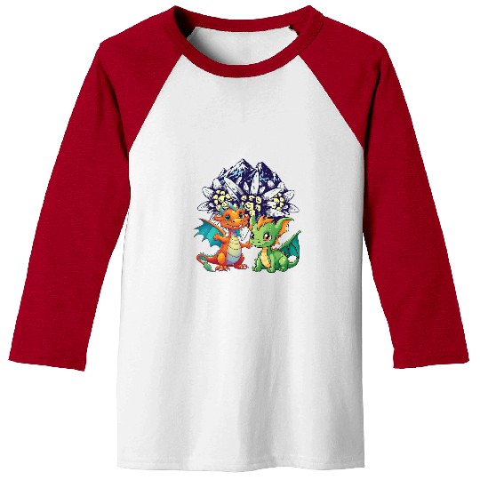 Dragon Pet Austria Switzerland Tyrol Dragon Child Mountains Baseball Tees
