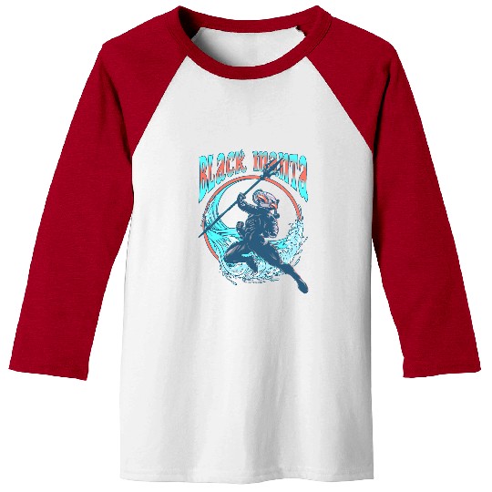 Aquaman and the Lost Kingdom Black Manta Surf Baseball Tees