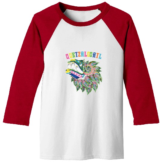 Dragon Pet Aztec God Quetzalcoatl Cool Snake Dragon Inca Maya Gifts 3 Baseball Tees