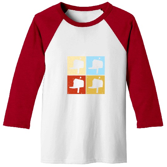 Postal Worker Job vintages Mailbox Lover Gift Retro Postal Worker Baseball Tees