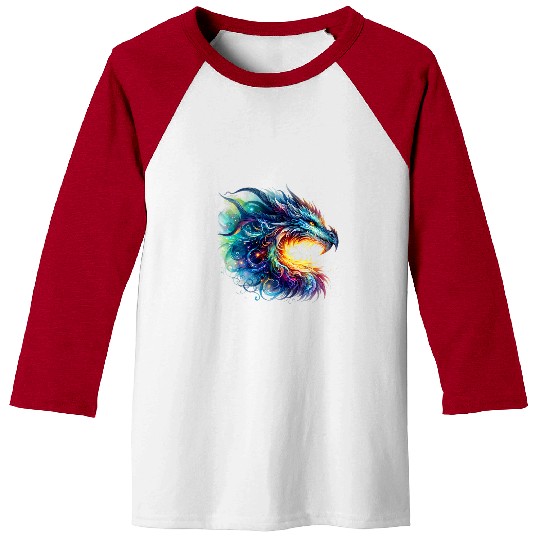 Dragon Pet Art Dragon Aesthetic Culture Mythical Creatures 8 Baseball Tees